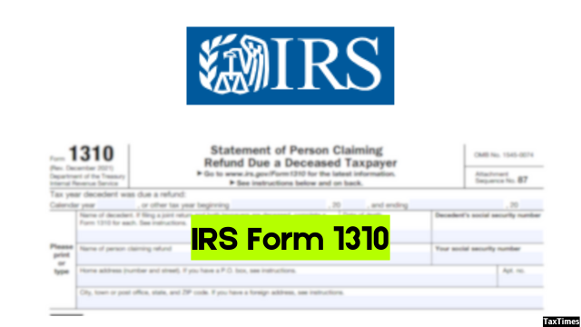 IRS Form 1310