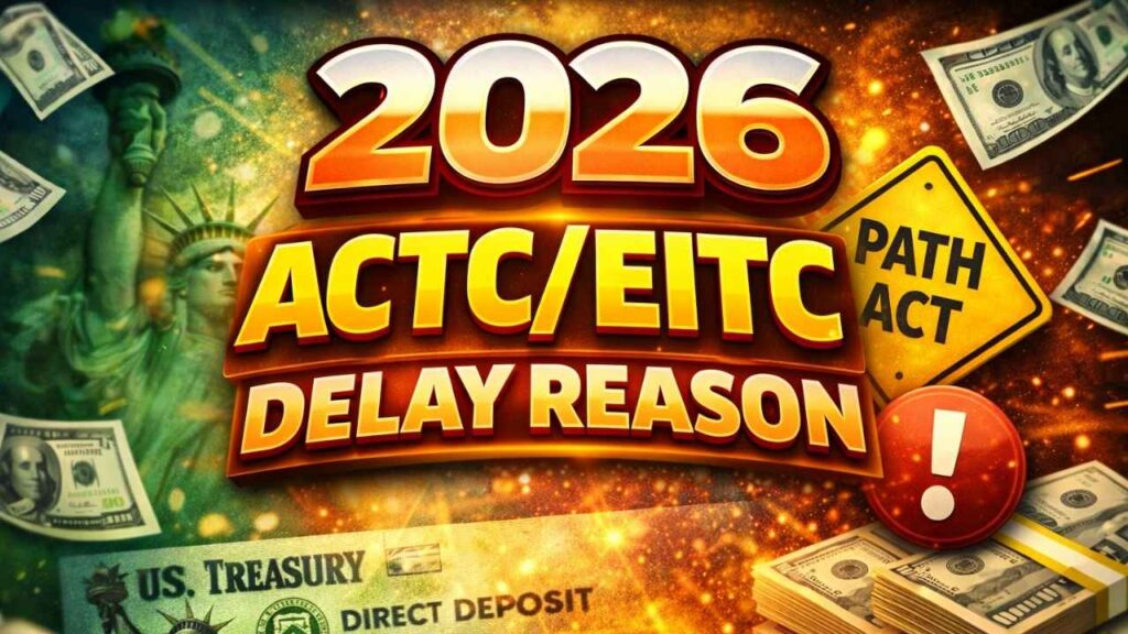Actc Status Code 2026 ACTC/EITC Delay Reason: Direct Deposit Dates and Refund Status!
