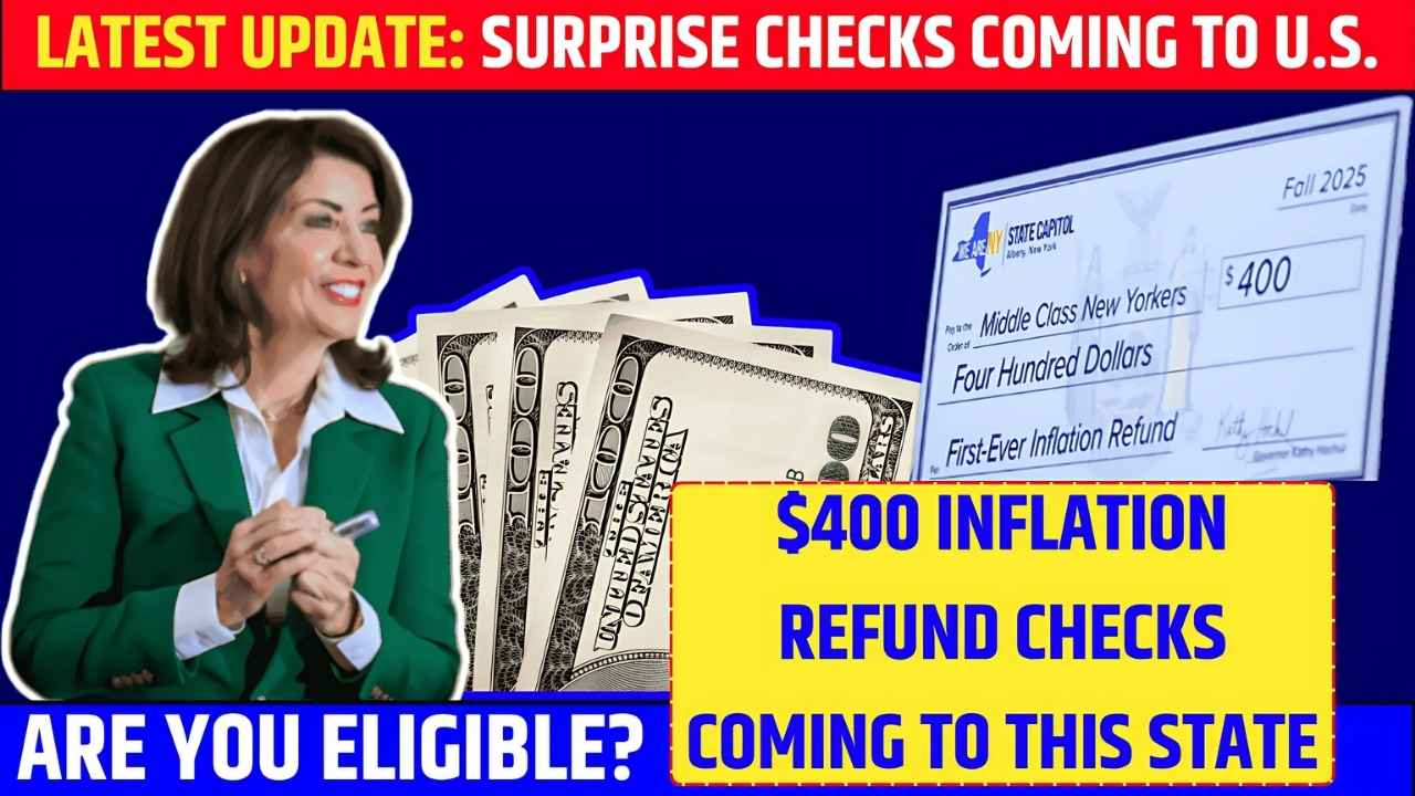 Surprise $400 Inflation Refund Checks Coming to This U.S. State – Are You Eligible?