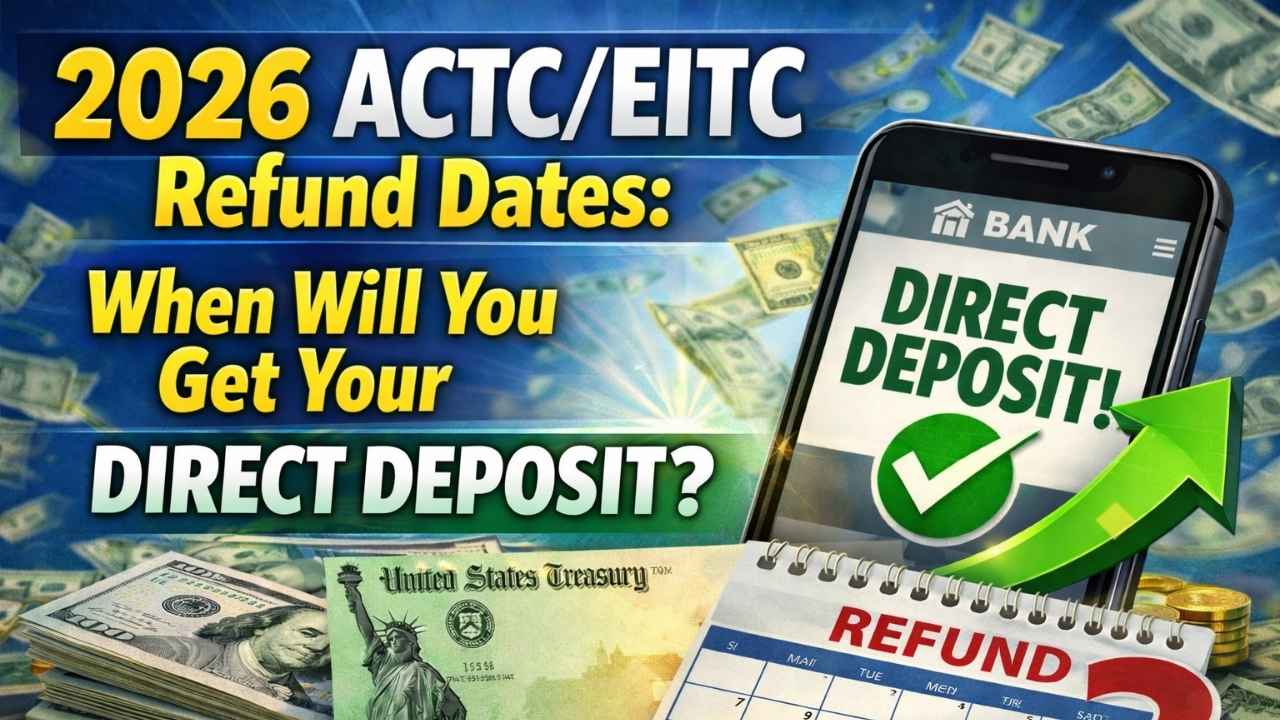 2026 ACTC/EITC Refund Dates: When Will You Get Your Direct Deposit?
