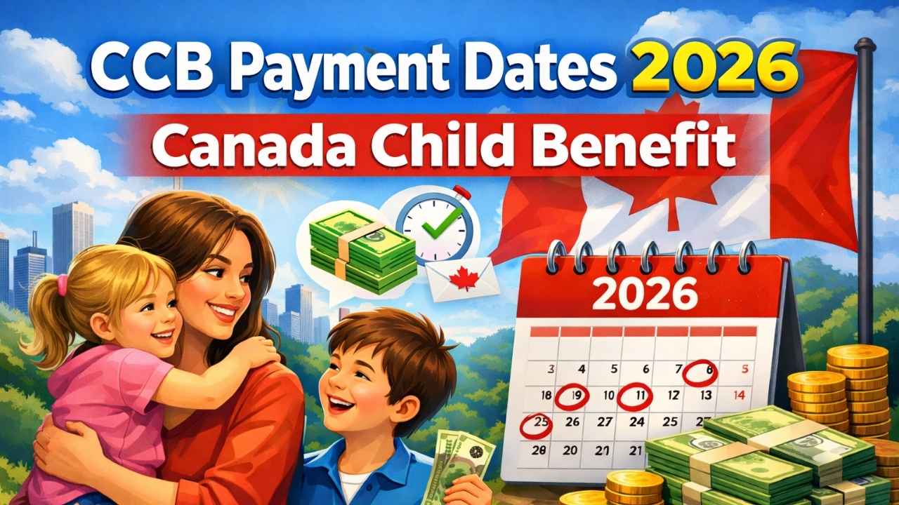 CCB Payment Dates 2026: Canada Child Benefit Monthly Payout Schedule 